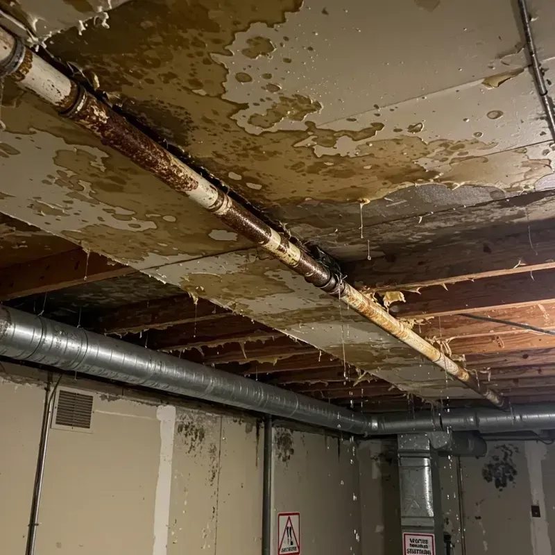 Ceiling Water Damage Repair in Wood County, WI