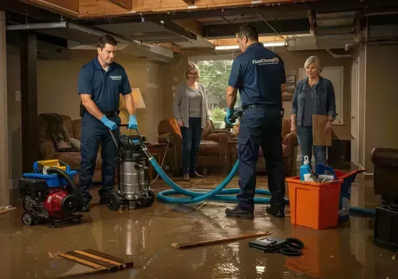 Basement Water Extraction and Removal Techniques process in Wood County, WI